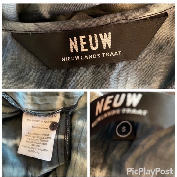 Anthropologie Neuw Shibori Maxi Dress - Picture 7 of 8